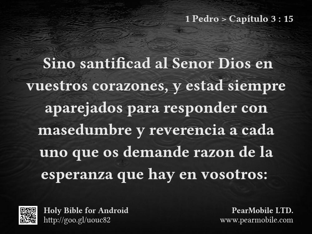 1 Pedro, Capítulo 3:15
